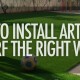 How to Install Artificial Turf the right way
