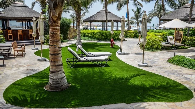Synthetic Grass Installer, Dubai Sofitel, The Palm