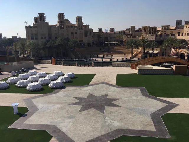 Madinat Jumeirah Fake Turf Installation