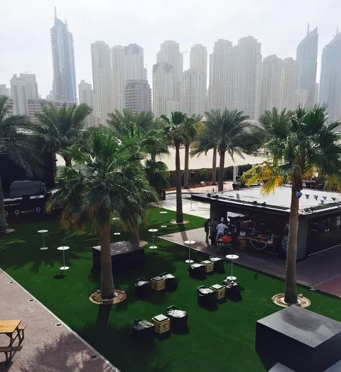 Zero Gravity Fake Turf Dubai Marina