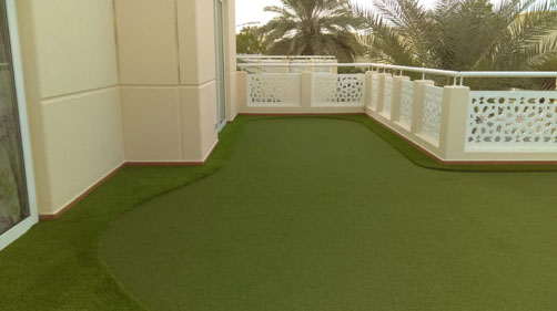 Artificial Grass Balcony by Easigrass