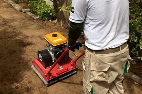 artificial grass installation process dubai uae 02