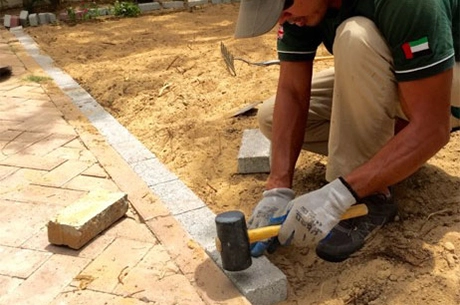 artificial grass installation process dubai uae 03