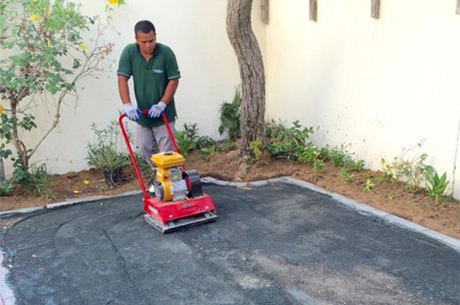 artificial grass installation process dubai uae 06