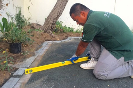 artificial grass installation process dubai uae 07