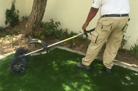 artificial grass installation process dubai uae 14